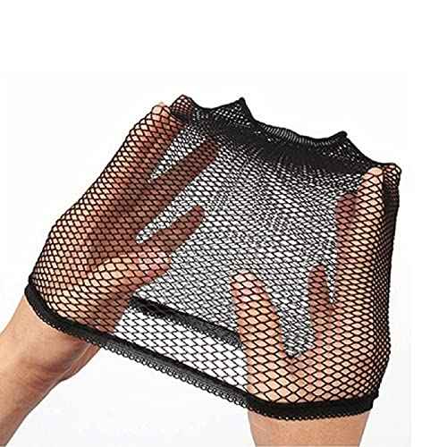 Anfei Women's Pastel Wavy Wig Curly Wavy Shoulder Length Pastel Cosplay Wig with Wig Cap (27 Inches) (Light Gold)