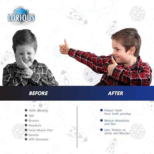 Moldable Mouth Guard for Teeth Grinding and Clenching ? Custom Fit, Boil and Bite, Night and Day Use, 6 Pack in 2 Sizes for Kids and with Small Mouths