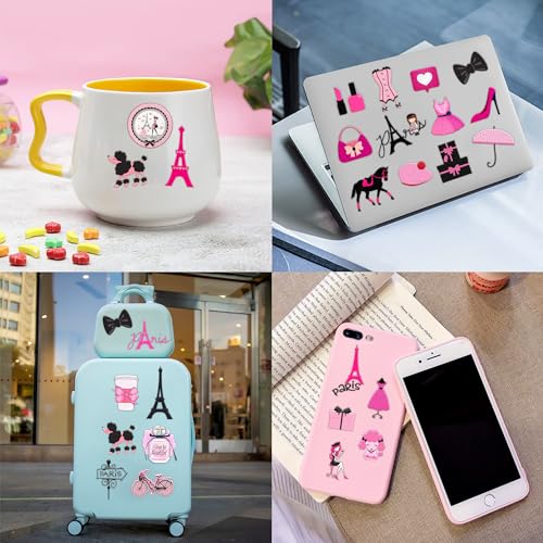 96PCS Paris Temporary Tattoos France Paris Party Decorations Favors Supplies French Theme Birthday Cute Eiffel Towers Tattoo Stickers Christmas Gifts for Boys Girls Kids Class School Prizes Carnival