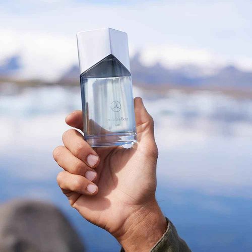 Mercedes Benz Air Eau de Parfum - Long Lasting Cologne for Men - Tonka Bean, Lavender, Patchouli Cologne - Travel Size Perfume for Men - 3.4 oz EDP