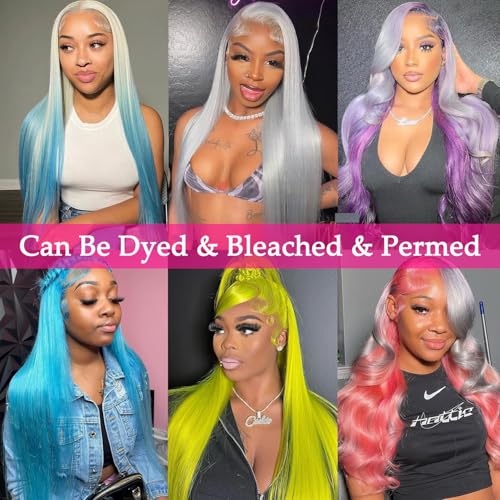 613 13x6 Lace Front Wig Human Hair 20 Inch 200 Density Straight Lace Frontal Wig Pre Plucked With Baby Hair