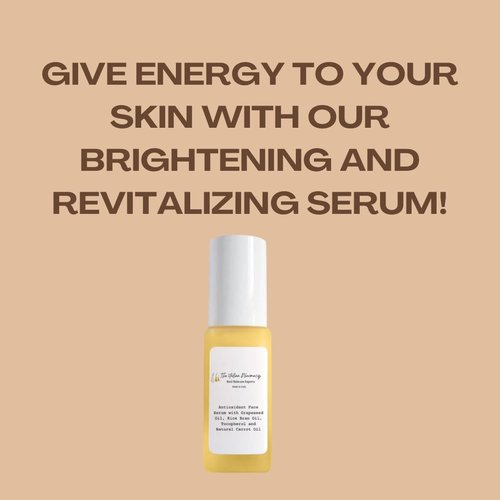 The Italian Pharmacy Healthy Radiance Vitamin E Face Serum with Grapeseed Oil - Nourishing & Brightening Formula