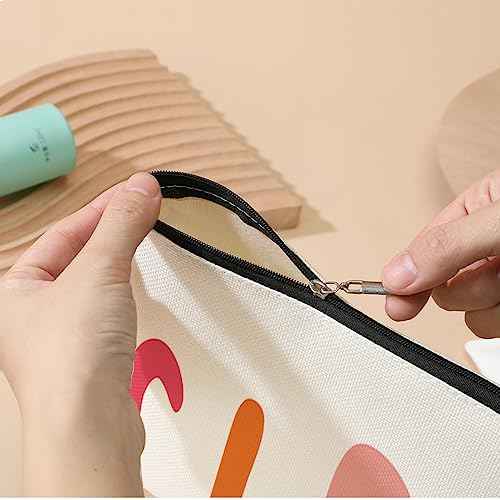 DJHUNG Speech Therapy Cosmetic Bag SLP Gifts Makeup Bag Speech Pathologist Gifts Speech Language Pathology Gifts for Women Friends Sister Birthday Christmas Thanksgiving Thank You Gifts