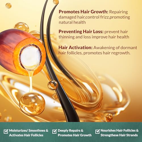 100% Natural Raw Organic Batana Oil Sulfate-Free Complete Hair Growth , Anti-Hair Loss & Repair System Kit ? Shampoo, Conditioner, Hair Mask, & Leave-In Spray | Thickness & Prevents Loss for Men Women