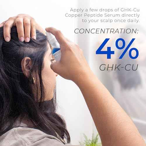 Neurogan GHK-Cu Copper Peptide Hair & Scalp Serum ? 2400mg, 4% Copper Peptides ? Fast-Absorbing, Water-Based Formula for Hair Softness & Shine - Dry Scalp Moisturizer Spray, Made in USA