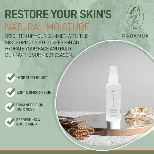 Face & Body Mist for Women - Women's Spray Lotion for Body & Hydrating Face Mist - Hydrating Care Lotion - Spray on Moisturizer for Dry Skin After Sun