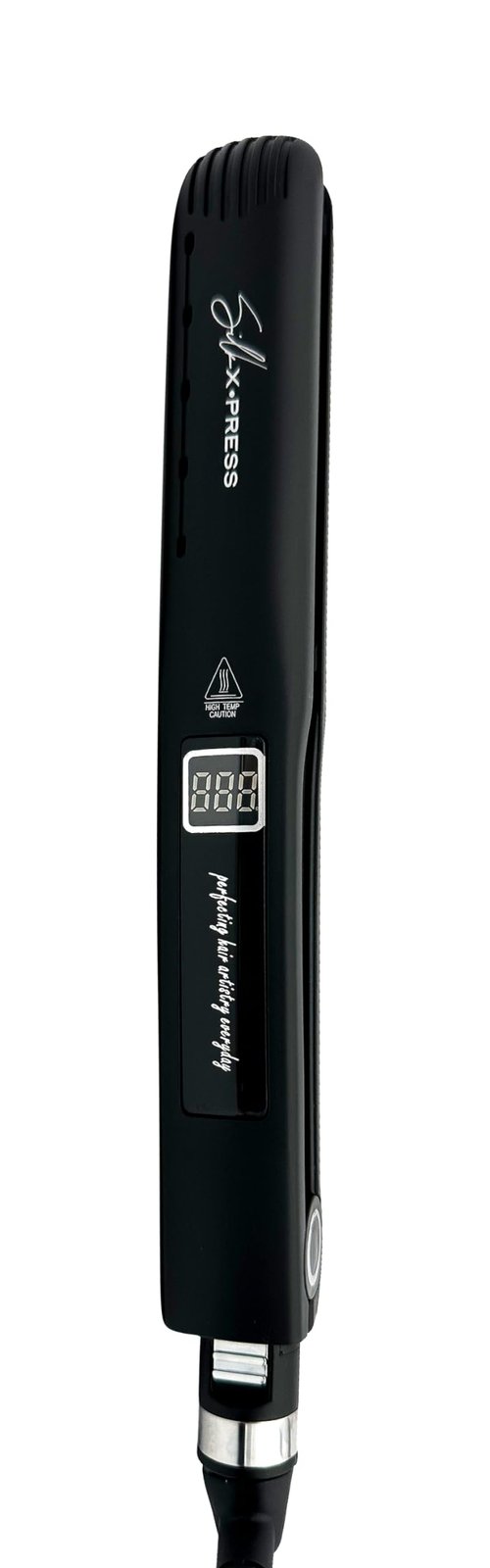 COCCO® Silk Xpress PRO Ceramic 1" Flat Iron - Advanced Titanium Plates with Nano Ceramic & Tourmaline, Patented Nano Technology for Professional Hair Straightening & Styling