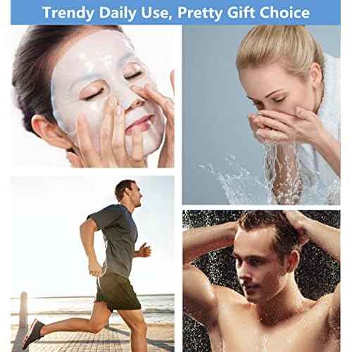 Metal Hair Band for Men Headband Women Bands Unisex Black Wavy Spring Outdoor Sports Headbands Men's Hoop Clips Accessories Simple Elastic Non Slip Head Headwear