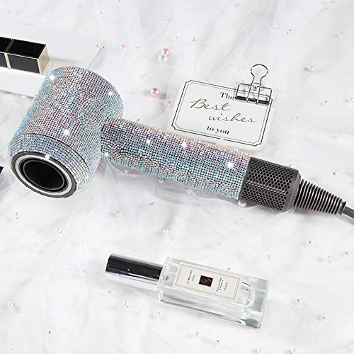 Bright Diamond Sticker Decals for Dyson Supersonic Hair Dryer HD01 HD03(Phantom Diamond)