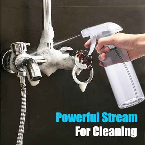 JohnBee Spray Bottles - 16.9oz/2Pack - Premium Adjustable Spray Bottles for Cleaning - No Leak And Clog Mister Spray Bottle - Spray Bottle For Hair, Plants, Pet, Vinegar, And Rubbing Alcohol Reagent