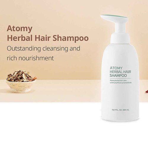 GASHINA STORY Atomy Shampoo 500ml (16.9 FL.OZ.) 2 Pack Set - Outstanding Cleansing and Rich Nourishment