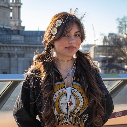 4Pack Ocean Hair Accessories for Women - Blue Mini Starfish Seashell Mermaid Whale Clips, Cute Animal Hair Clips for Girls