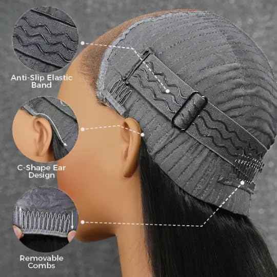 32Inch Wear and Go Glueless Wigs Human Hair Pre Cut 7x5 Black Body Wave Lace Front Wigs Human Hair 200% Density Bye Bye Knots Wigs