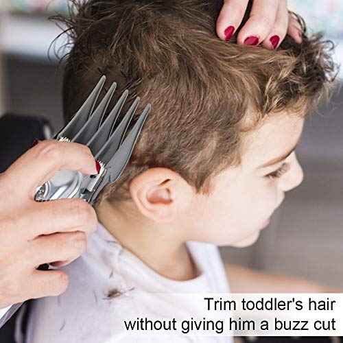 CR8GR8 Hair Clipper Guards, 3 Count - Includes NO.10, NO.12, NO.16 - Fits Most Wahl Clippers, 1.5 inch & 1.25 inch & 2 inch, Gray