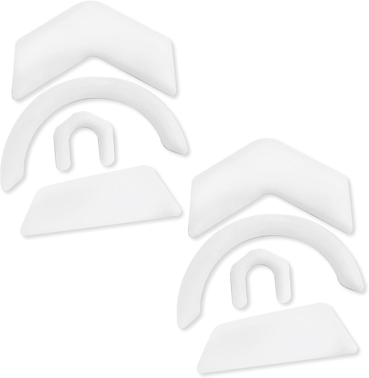 2 Pack MX Master 3/3S Wireless Gaming Mouse Feet Sliding Stickers, Wear-Resistant Smooth Mice Glass Skates Pad Compatible with Logitech Mouse Feet Replacement (Glide Mice Skates, White PTFE)