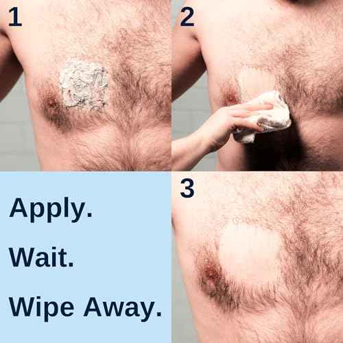 No Hair Crew Intimate/Private At Home Hair Removal Cream for Men - Painless, Flawless, Soothing Depilatory for Unwanted Coarse Male Body Hair, 100ml