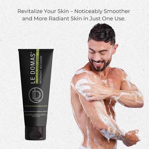 LE DOMAS Botanical Hair & Body Care Set – Hydrating Face Wash, Midnight Skincare Body Wash, Hair Growth Shampoo and Conditioner, Sulfate Free Formula with Natural Ingredients for All Hair & Skin Types