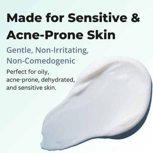 Dieux Skin Air Angel Lightweight Gel Cream Moisturizer – Hydrating, Plumping, Non-Comedogenic, Vegan, Fragrance-Free, 2.53 oz