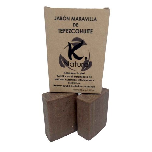 KNatural Tepezcohuite Soap Skin Care An Aclarant and Regenerater Made In Mexico