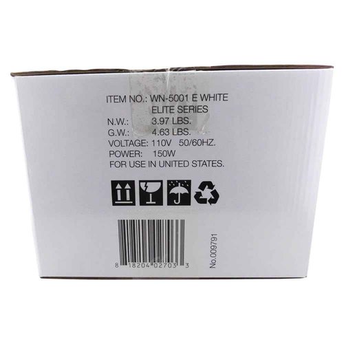 Waxness Professional Wax Heater WN-5001 White Elite-Series 1 lb - 5 Years Warranty