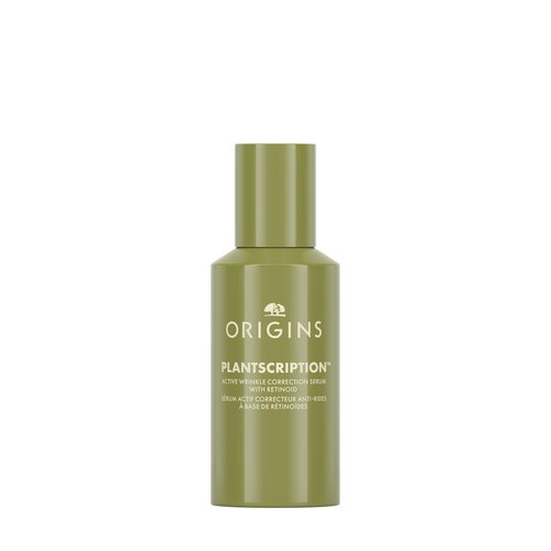 Origins Plantscription Anti-Aging Serum with Retinoid | Visibly Reduces Stubborn Wrinkles | With Retinoid & Peptide | Gentle Enough for First Time Retinoid Users | Travel Size, 1 Fl Oz