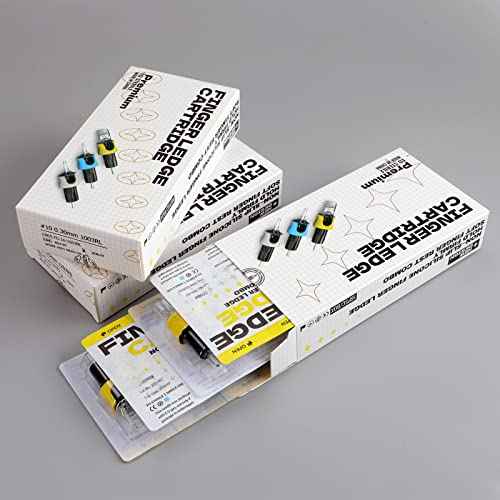 STIGMA Finger Ledge Tattoo Cartridge Needles #12(15RM) Round Magnum 0.35mm Standard M-Taper 16Pcs With Membrane Tattoo Cartridges for Rotary Tattoo Machine EN05-FG-16-1215RM