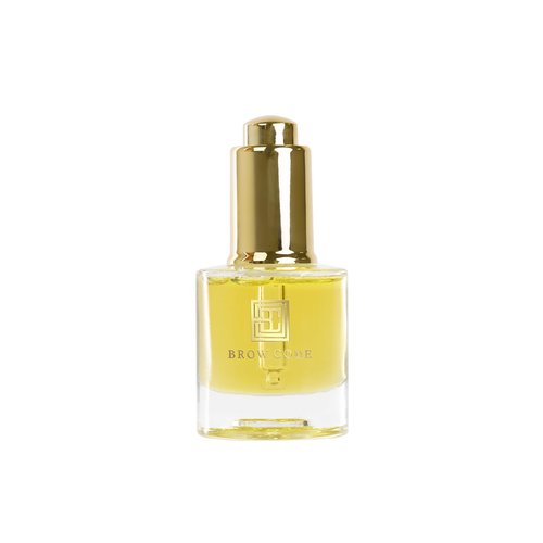 Brow Code GOLD Nourishing Eyebrow Growth Oil (30ml) – Enriched w/ 5 Advanced Botanicals – Brow Oil for Growth