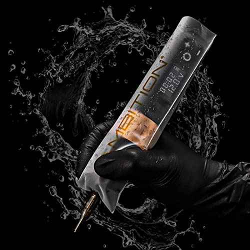 Ambition 200pcs Tattoo Machine Bags - Disposable Cartridge Tattoo Pen Covers Rotary Tattoo Machine Sleeves Protective Bags