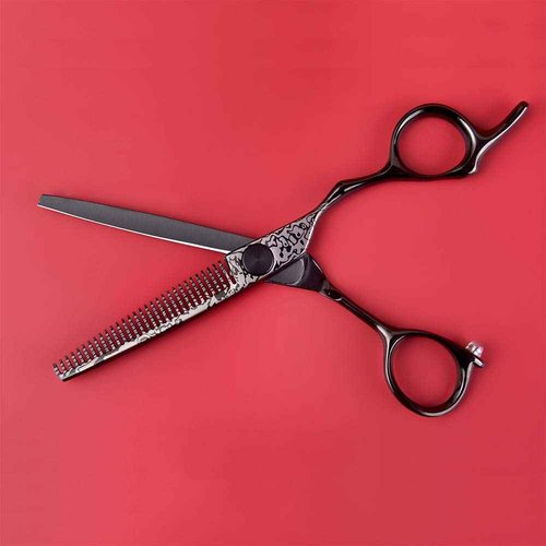 High End Hair Scissors Professional Hair Cutting Scissors Thinning Shears Kit 6" Premium Barber Supplies/Accessories Japanese VG-1 SS Steel Barber Scissors Tijeras de Peluqueria Profesional