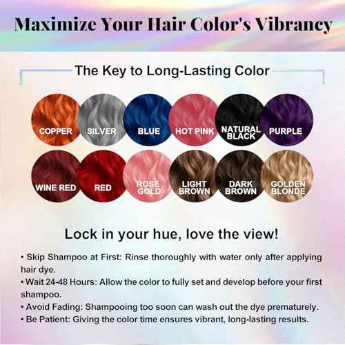 Vegan Semi Permanent Hair Color Mask - 10.15OZ Color Depositing Conditioner for Color-Treated Hair - Ammonia, Paraben, Sulfate & Cruelty-Free - Enhances & Tones Hair - Plant-Based (RED)