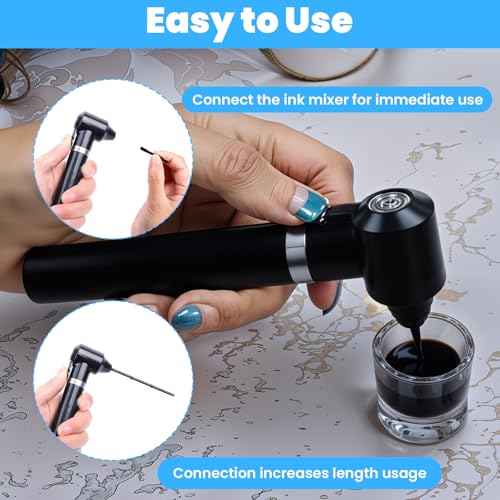 300PCS Pigment Mixing Sticks, Tattoo Ink Mixer Sticks Ink Mixer Agitator Tattoos Pigment Supplies Color Mix Tool for Tattoo Watercolor Makeup Microblading Supplies