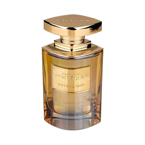 Al Haramain Portfolio Imperial Oud for Unisex - Arabian Perfume for Women & Men - Long Lasting Fragrance with Amber, Sage, Patchouli & Sandalwood - Arabic Cologne - Eau de Parfum - 2.5 oz EDP Spray
