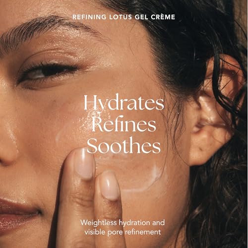 RANAVAT Refining Lotus Gel Cream - Hydrating Gel Moisturizer & Pore Minimizer ? Improves Radiance & Texture with Hyaluronic Acid & Floral Ketoacids (1.7 oz)