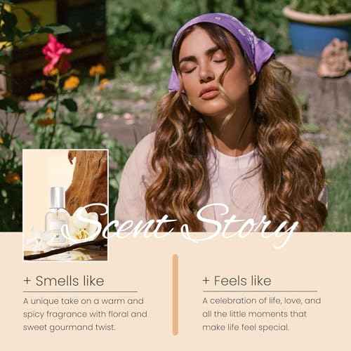 Hair Perfume for Women Vanilla Pheromone, Hair & Body Shine Spray Nourishing and Hydrating Mist Fragrance, Eau Parfum Long Lasting & Add Shine Portable, Light Perfume, 30 ml