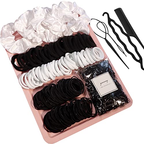YANRONG 755PCS Hair Accessories for Woman Set Seamless Ponytail Holders Variety Hair Scrunchies Hair Bands Scrunchy Hair Ties 759 Piece Set