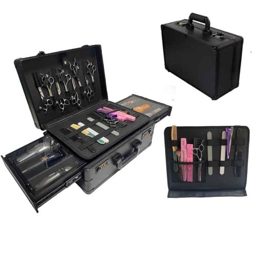 Barber Cases for Clippers and Supplies, Hair Scissors Trimmer Organizer, Salon Hair Grooming Hard Travel Suitcase, Shrink DesignTransformers,Aviationmaterial,Lightweight&Portable