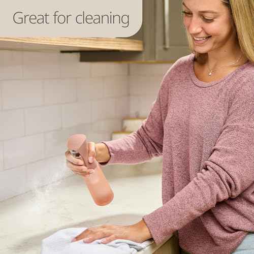 10 OZ Continuous Spray Bottles - Ultra Fine Mist Sprayer | Water Spray Bottle For Hair Stuff, Mister Spray Bottle For Plants Mister | Hair Spray Bottles For Hairstyling, Cleaning, Salons