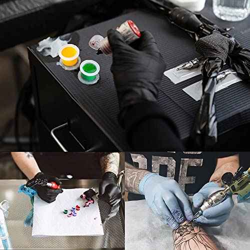 302Pcs Tattoo Ink Caps Holders Set, Urknall 300pcs Tattoo Caps and 2pcs Ink Cups Holders Mixed Size 100 Small 100 Medium 100 Large for Tattoos Ink Tattooing Suppies