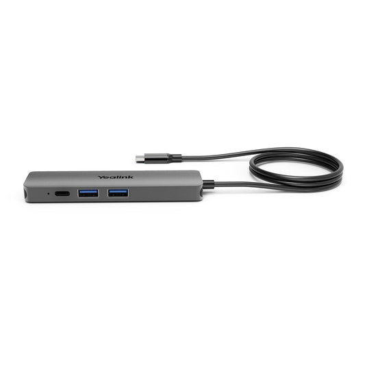 Yealink BYOD-Box Hub for UVC34 UVC40 E2 Video Camera Conferencing Specifically Designed to Work Between UVC Camera and Laptops with Type-C Port Plug-and-Play Webcam Meeting Kit for Conference Room