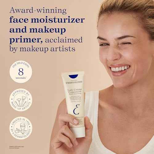 Embryolisse Lait-Cr?me Concentr?, Multifunction Daily Face Moisturizer and Makeup Primer, Suitable for All Skin Types. French Face Cream With Shea Butter & Aloe Vera