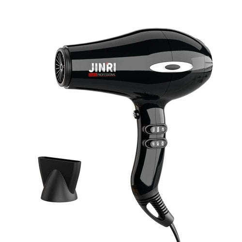 1875w Hair Dryer, Ionic Blow Dryer with Diffuser, Concentrator,Professional DC Motor for Salon, 2 Speed and 3 Heat Settings