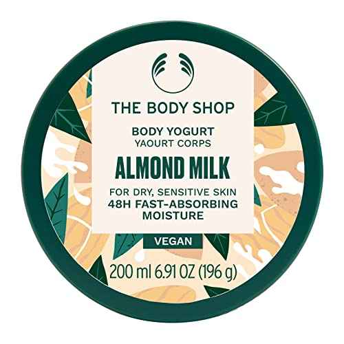 The Body Shop Almond Milk Body Yogurt ? Instantly Absorbing Hydration from Head to Toe ? For Sensitive Skin ? Vegan ? 6.91 oz