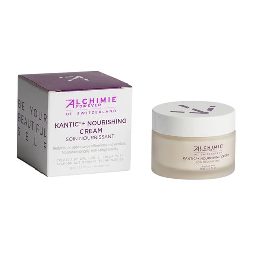 Alchimie Forever Kantic+ Nourishing Cream | Ultra-Nourishing Facial Cream with Jojoba, Vitamin E, European Blueberries and Grape Seeds | Reduces Redness and Deeply Moisturizes | 1.7 fl oz