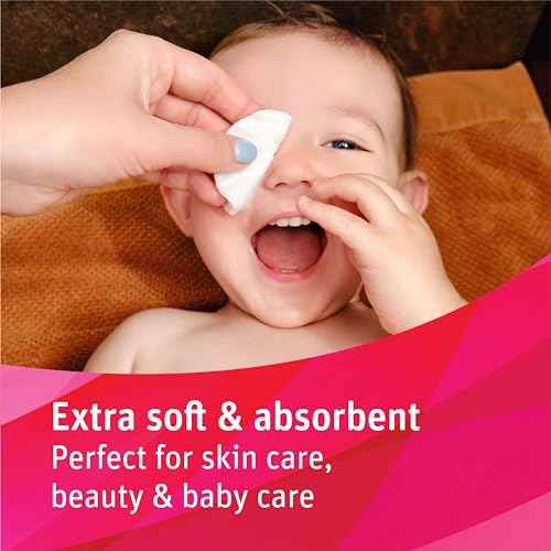 Simply Soft Premium Organic Cotton Rounds, 100 Count (Pack of 3), 100% Cotton Pads, Certified Organic, Hypoallergenic, Soft & Absorbent for Beauty, Cosmetics, Skin Care, Lint Free