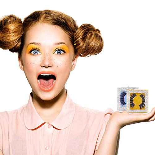 100 Pieces Round Eyelash Tray Holder Plastic Eye Lash Trays Lid for False Eyelash Storage Case Empty Holder Box Packaging Box Cosmetic Container (Transparent)