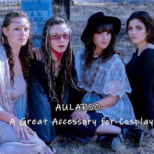 Boho Head Chain Crescent Moon Forhead Chain Black Crystal Headpieces Hair Accessories for Women and Girls (Silver)