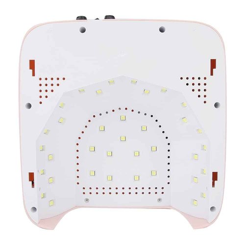 Qkiss 72W Nail Lamp Gel Nail Polish Dryer Quick Drying Nail Art Machine Professional for Nail Art Tools Accessories (American gauge)