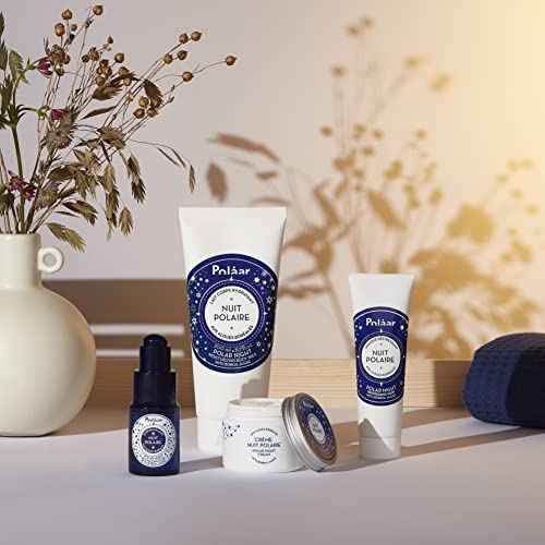 Polåar - Polar Night Revitalizing Cream with Boreal Algae - Smoothing, Regenerating, Detoxifying Moisturizing Night Cream - Vegan, Cruelty Free, Made in France - 1.7 fl oz