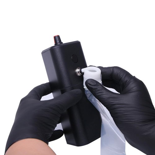 Tattoo Needle Cleaner Machine,Auto Sensor Flushing,Cleaning Tattoo Ink,With Magnetic Suction Function,Portable,to Clean Professional Cartridge Needle and Tip(Cordless Version) (BLACK)