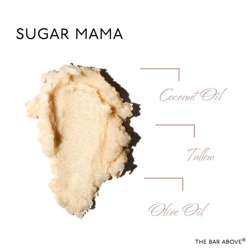 THE BAR ABOVE® Sugar Mama, Tallow-Based Exfoliant + Moisturizer, 8 oz